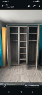 1 persoonslaapkamer in zeer goede staat, Huis en Inrichting, Ophalen, Zo goed als nieuw, Grijs, Hout