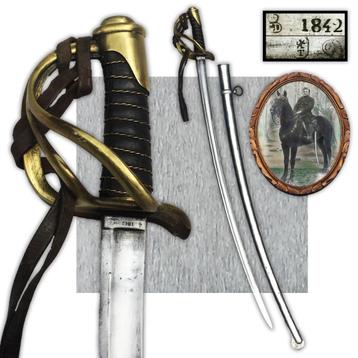  🚨ABBL  Leopold I sabeltroep Belgische cavalerie/J 106/1842 beschikbaar voor biedingen