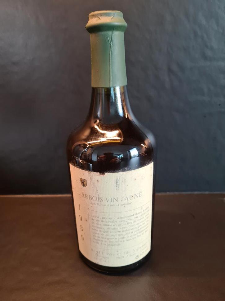 Arbois Vin Jaune - 62 cl - 1989, Collections, Vins, Neuf, Autres types, France, Pleine, Enlèvement