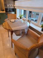 Tafel met 2 zeteltjes, Huis en Inrichting, Ophalen, Gebruikt, Landelijk, Minder dan 4 stoelen