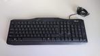 QWERTY toetsenbord Trust met draadloze muis, Ophalen of Verzenden, Qwerty, Gebruikt, Bedraad