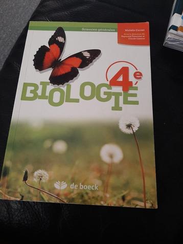 Biologie 4ème secondaire de Boeck
