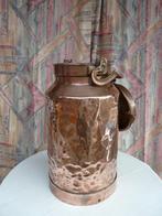 koperen melkketel, Enlèvement