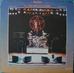Rush – All The World's A Stage - (dubbel) Lp - 1978, Cd's en Dvd's, Vinyl | Hardrock en Metal, Gebruikt, Ophalen of Verzenden
