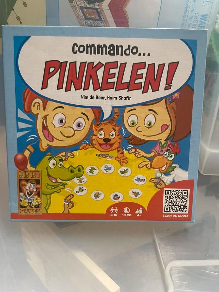 commando pinkelen, Hobby en Vrije tijd, Gezelschapsspellen | Overige, Zo goed als nieuw, Ophalen