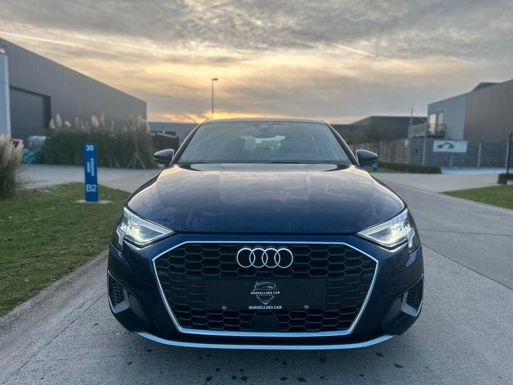 Audi A3 Sportback Advanced Sport/2022/Benzine/dynamic led, Auto's, Audi, Bedrijf, Te koop, A3, Airconditioning, Benzine, Euro 6