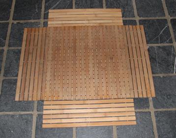 Tapis de bain en bambou 50x80 cm beschikbaar voor biedingen