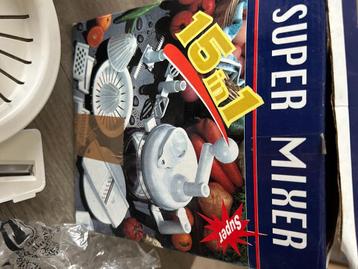 Super mixer 15 en 1. Voir photos beschikbaar voor biedingen