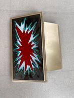 Vintage deurgreep in keramiek en alu, Ophalen of Verzenden