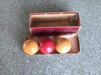 Vintage biljartballen 70jaar oud, Ophalen, Gebruikt, Biljarttafel
