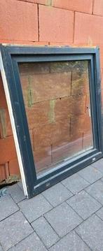Pvc ramen met dubbele beglazing antraciet, Doe-het-zelf en Bouw, Ophalen, Gebruikt