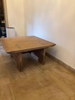 Salontafel, Huis en Inrichting, Ophalen, Zo goed als nieuw, Vierkant, Eikenhout