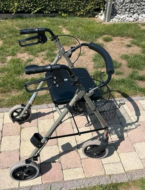 Rollator Eco-Light II - Vermeiren Zo goed als nieuw, Diversen, Rollators, Zo goed als nieuw, Opvouwbaar, Ophalen