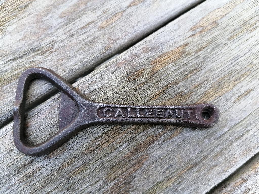 ++Flessen opener  Callebaut ( Wieze)+++, Ophalen of Verzenden, Gebruikt