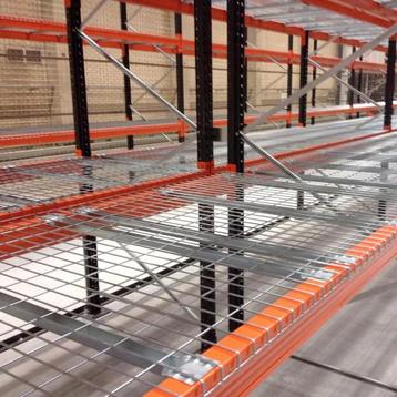 Draadroosters Meshpanels voor Magazijnrekken, Palletrekken beschikbaar voor biedingen