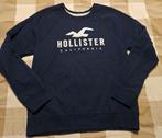 Hollister - maat S/ een donkere blauwe trui., Kleding | Dames, Ophalen, Blauw, Maat 36 (S), Gedragen
