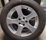 4 lichtmetalen velgen 5*105 met winterbanden, Auto-onderdelen, Banden en Velgen, Ophalen, Velg(en), 205 mm, Winterbanden
