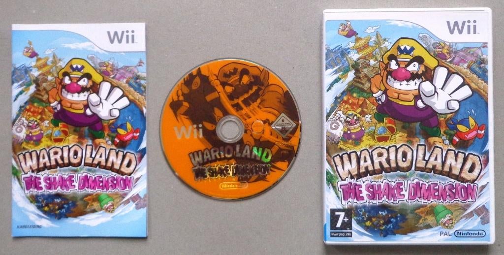 Wario Land The Shake Dimension voor de Nintendo Wii Compleet, Ophalen of Verzenden, Zo goed als nieuw