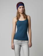 Groen-blauwe tanktop van Bershka - Maat medium, Kleding | Dames, Groen, Ophalen of Verzenden