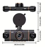 Dashcam 4-Kanaals, Ophalen, Zo goed als nieuw