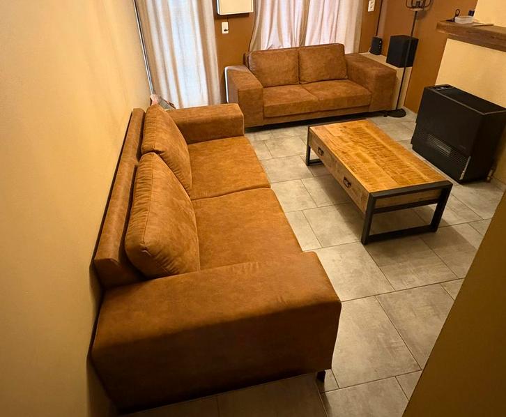 SALON ETAT COMME NEUF A DISCUTER, Huis en Inrichting, Zetels | Zetels, Zo goed als nieuw, Overige maten, Stof, Ophalen