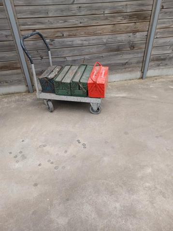 Werkkoffers 4stuks verschillende samen voor 7euro beschikbaar voor biedingen