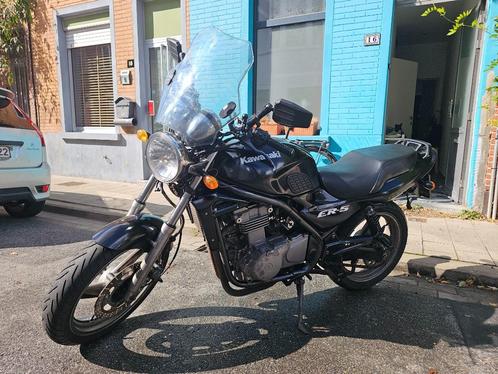 Kawasaki er-5 1997, Motoren, Motoren | Kawasaki, Particulier, Naked bike, meer dan 35 kW, 2 cilinders, Minimaal motorrijbewijs A2