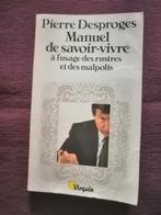Manuel de savoir-vivre à l'usage des rustres et des malpolis, Boeken, Humor, Verzenden