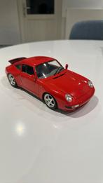Porsche 911 Carrera 1/18 Gemaakt in Italië, Ophalen of Verzenden, Zo goed als nieuw, Auto, Burago