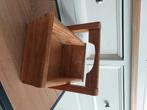 Houten mand, Huis en Inrichting, Woonaccessoires | Schalen en Manden, Gebruikt, Mand, Vierkant, Ophalen of Verzenden