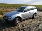 BMW X3 E83 3L, Auto's, BMW, Automaat, Euro 5, Beige, Blauw