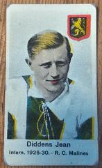 1930s (pre panini) Jean Diddens R.C. Mechelen!, Hobby en Vrije tijd, Ophalen of Verzenden, Gebruikt, Plaatje