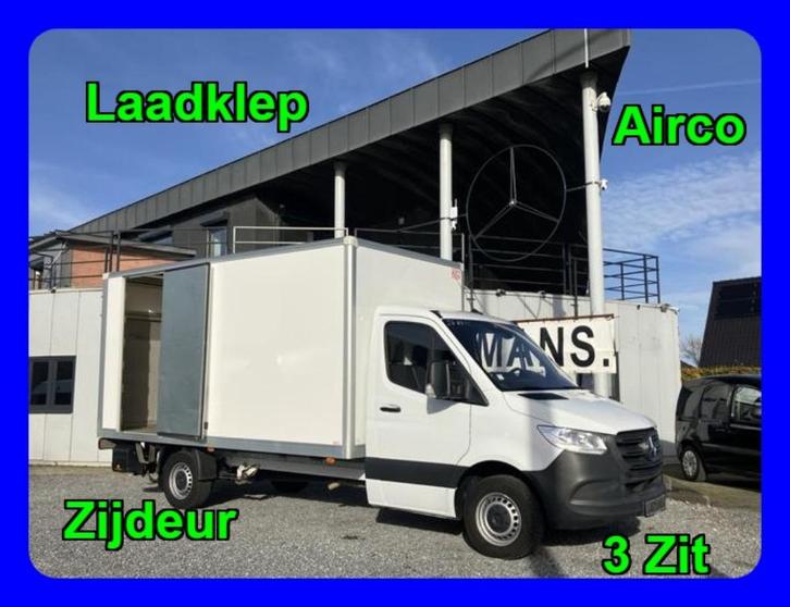 Mercedes-Benz Sprinter 315 32.230€ +BTW / Laadklep + Zijdeur, Auto's, Bestelwagens en Lichte vracht, Bedrijf, Te koop, ABS, Airbags
