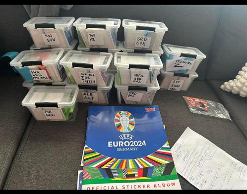 Euro 2024 Germany Alles stickers vanaf 0,30 eu stuk, Hobby en Vrije tijd, Stickers en Plaatjes, Nieuw, Meerdere stickers, Ophalen of Verzenden