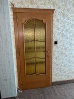 Lot de 14 portes d’occasion en bois rustique – avec clé, Bricolage & Construction, Enlèvement, Comme neuf, Bois