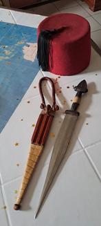 couteau congolais et chapeau égyptien, Antiquités & Art, Enlèvement
