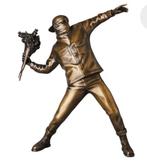 Banksy: bronzen sculptuur met originele doos, Antiek en Kunst, Ophalen of Verzenden
