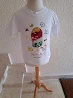 Wit t-shirt- fun in the sun - 6 jaar, Kinderen en Baby's, Kinderkleding | Maat 116, Meisje, Nieuw, Ophalen of Verzenden, Shirt of Longsleeve
