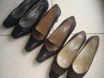 3paar dames schoenen mt 38 -zwart -bruin, Vêtements | Femmes, Chaussures, Comme neuf, Brun, Enlèvement, Lady comfort