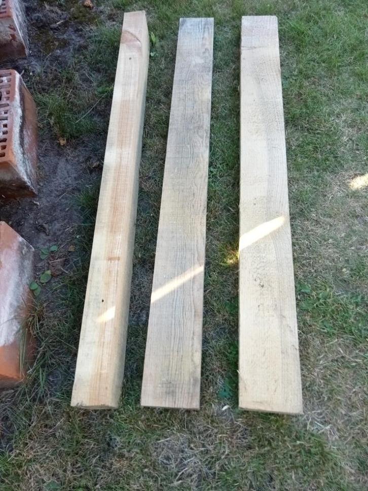 Houten balkjes,kepertjes, Tuin en Terras, Brandhout, Ophalen