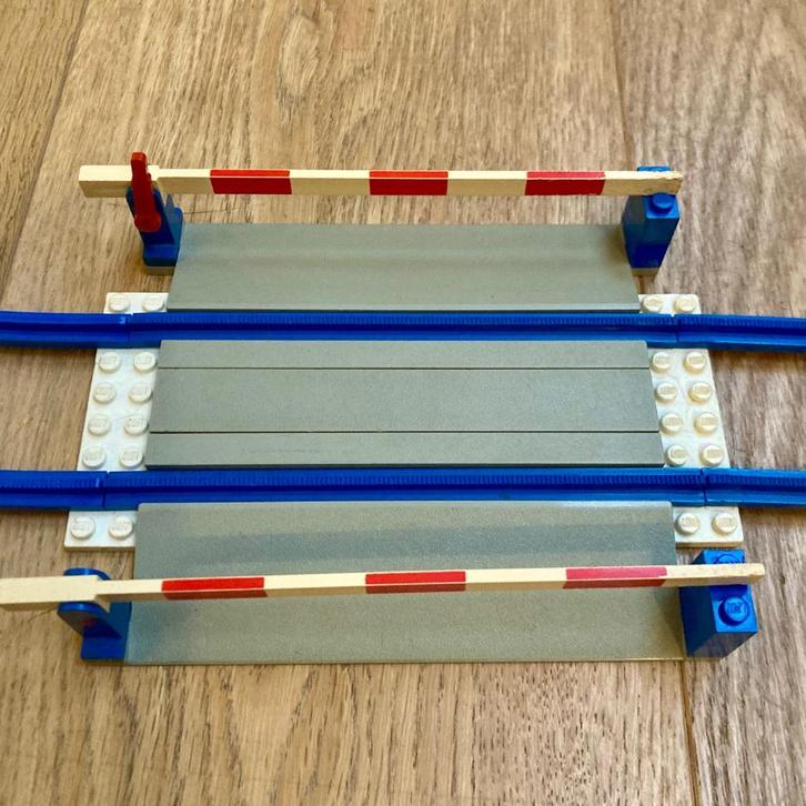 Lego 158 overweg (1972 - 1976) - compleet, zonder doos, Kinderen en Baby's, Speelgoed | Duplo en Lego, Gebruikt, Lego, Complete set