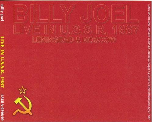 3 CD's - Billy JOEL - Live in USSR 1987, Cd's en Dvd's, Cd's | Rock, Zo goed als nieuw, Poprock, Verzenden