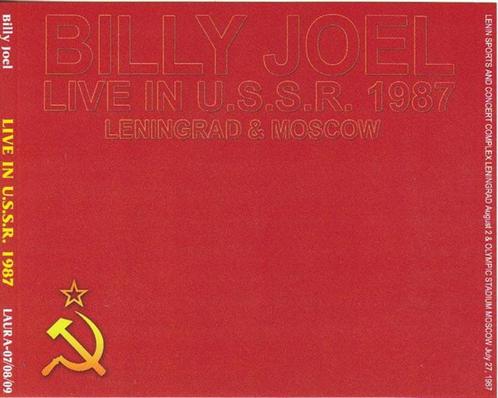 3 CD's - Billy JOEL - Live in USSR 1987, Cd's en Dvd's, Cd's | Rock, Zo goed als nieuw, Poprock, Verzenden