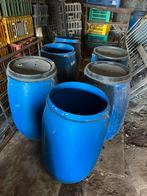 6 stuks pvc tonnen 120 liter, Tuin en Terras, Ophalen, Gebruikt, Kunststof