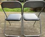 Klapstoelen, Ophalen, Gebruikt, Twee, Overige materialen