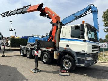 DAF CF 85.480 8x4 + CRANE PALFINGER PK90002 F (7x) - MANUAL  beschikbaar voor biedingen