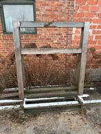 Raambok Glasbok pallet, Doe-het-zelf en Bouw, Hout en Planken, Ophalen, Gebruikt, Pallet