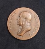 Grande médaille Belgique René Cliquet Catteau bronze Fonson, Enlèvement ou Envoi, Bronze