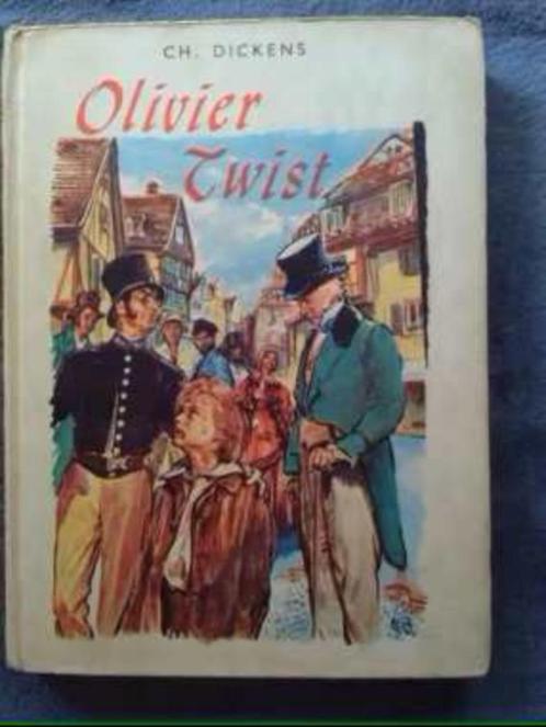 “Olivier Twist” Charles Dickens (1962), Boeken, Kinderboeken | Jeugd | onder 10 jaar, Gelezen, Fictie algemeen, Ophalen of Verzenden