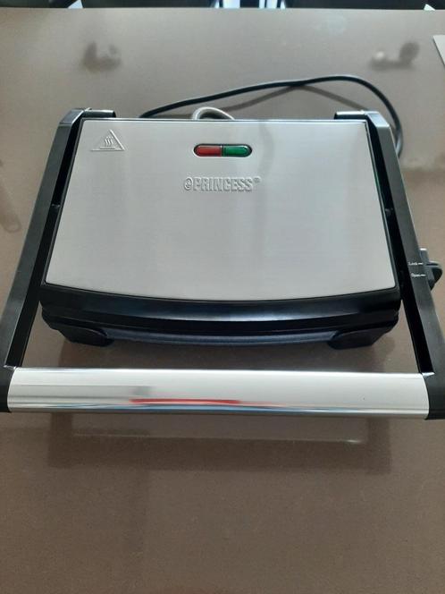 Princess panini grill, zo goed als nieuw, Elektronische apparatuur, Contactgrills, Zo goed als nieuw, Ophalen